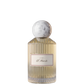 La botella de El Huerto con tapa mármol blanco.